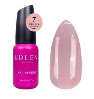 Baza kamuflująca do paznokci Edlen Nude #07, 9 ml