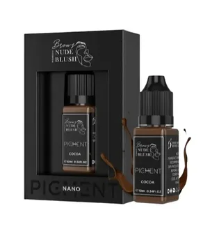 Permanent Makeup Pigment Nude Blush Brows Nano, Cocoa, 10 ml