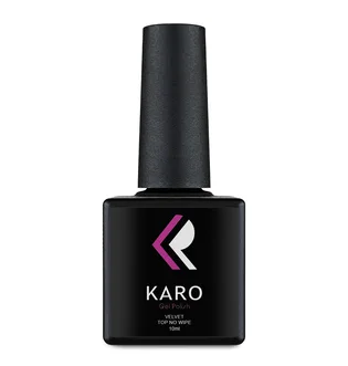 Матовий топ без липкого шару Karo Top Velvet, 15 мл