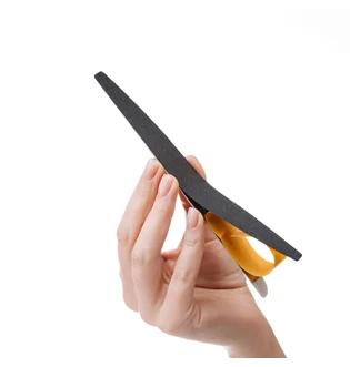 Adhesive Replacement Nail Files AS Pilochki Banan Pro-S Black, 180 grit, 50 pcs