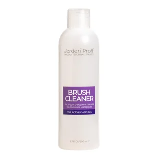 Засіб для очищення пензлів Jerden Proff Brush Cleaner, 200 мл