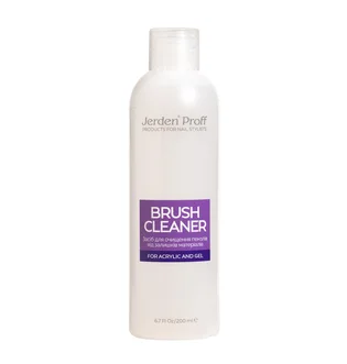 Płyn do czyszczenia pędzli Jerden Proff, 200 ml