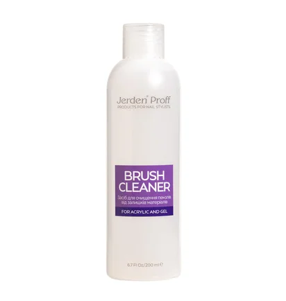Płyn do czyszczenia pędzli Jerden Proff, 200 ml