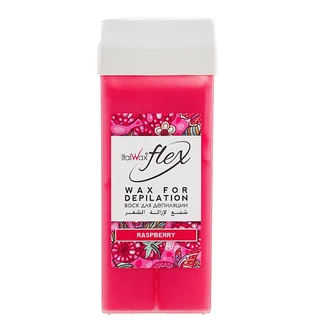 Картриджный воск Italwax Flex, Raspberry, 100 г