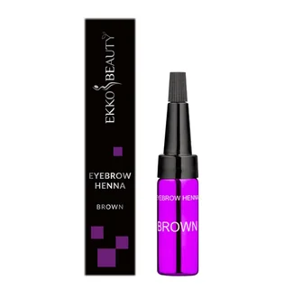 Henna for eyebrows Ekko Beauty, Brown, 7 g