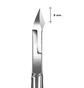 Skin Nippers Staleks Classic 12, cutting part, 8 mm