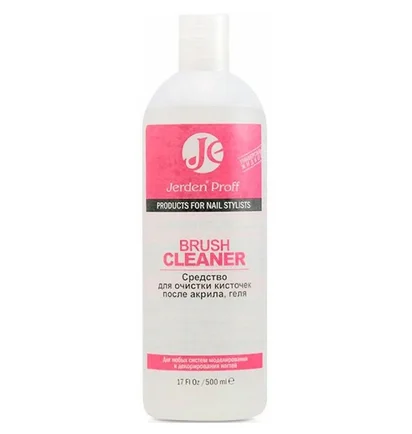 Засіб для очищення пензлів Jerden Proff Brush Cleaner, 500 мл
