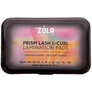 Валики для ламінування ZOLA Prism Lash L-Curl, для верхніх та нижніх вій, 11 пар