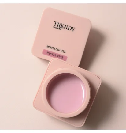 Żel modelujący Trendy Nails, Pastel Pink, 15 ml