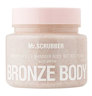 Шиммер-баттер для тіла Mr.Scrubber, Bronze Body, 200 г