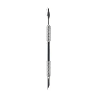 Double-Sided Manicure Spatula, slanted pusher and hatchet