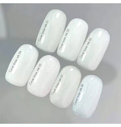 Камуфлююча база Nails Of The Day Cover Base Milk #01, 10 мл