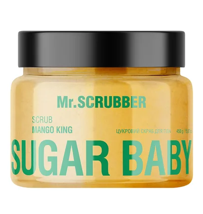 Цукровий скраб для тіла Mr.Scrubber Sugar Baby, Mango King, 450 г