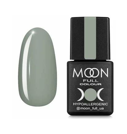 Lakier hybrydowy Moon Full Summer #625, oliwkowo-szary, 8 ml