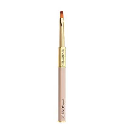 Pędzelek do żelu Trendy Nails Pure Art Collection Square Pro #10