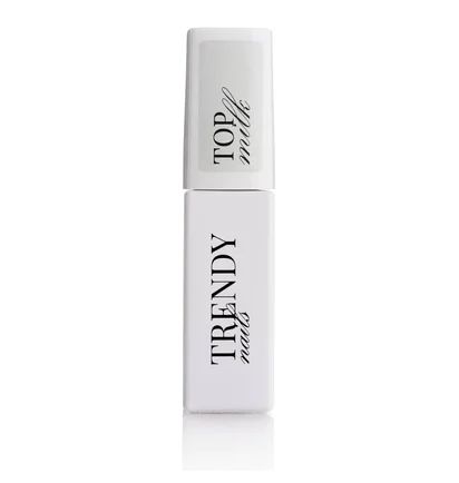 Топ для гель-лаку Trendy Nails Top Milk HEMA/TPO free, 8 мл