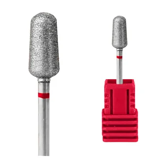 Diamond Drill Bit Kraken Nails, rounded cone, with red notch, 5.0×1.2 mm