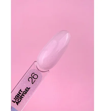 Nail Strengthening and Extension Gel Luna Moon Light Acrygel #26, 13 ml