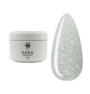 Гель для нарощування нігтів SAGA Professional Builder Gel Veil #18, 15 мл