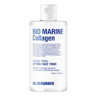 Ліфтинг-тонік для обличчя Mr.Scrubber Bio Marine Collagen, з колагеном та клітинною водою, 250 мл