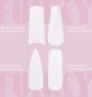 Набір типс для нарощування нігтів Adore Professional Mix Funky Gel Tips, 240 шт
