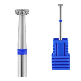 Diamond Drill Bit Kraken Nails, cylinder, with blue notch, 4.0×2.0 mm