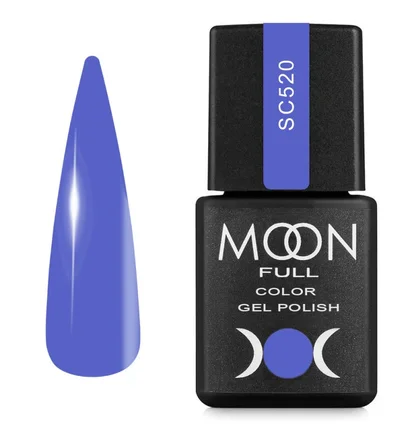 Гель-лак Moon Full Color Gel Polish #SC520, світло-фіолетовий, 8 мл