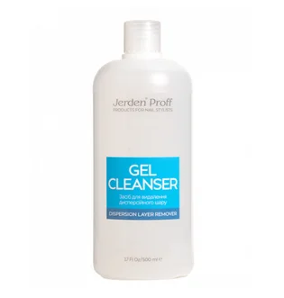 Засіб для зняття липкого шару Jerden Proff Gel Cleanser, 500 мл