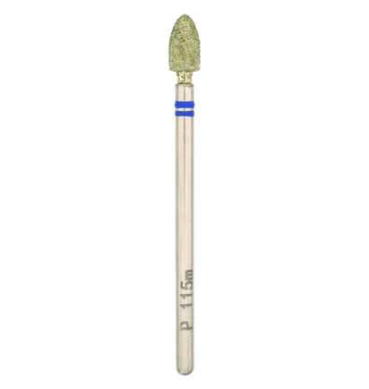 Алмазна фреза Nisima, Закруглений конус P_115mK, 4 мм, синя