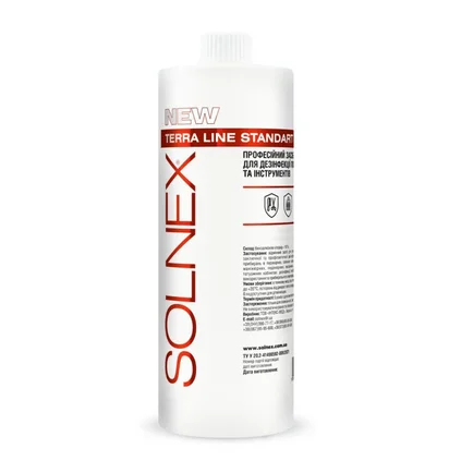 Płyn do dezynfekcji powierzchni i narzędzi Solnex Terra Line Standard, 1000 ml