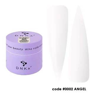 Гель для нарощування нігтів DNKa' Builder Gel #0002 Angel, 15 мл