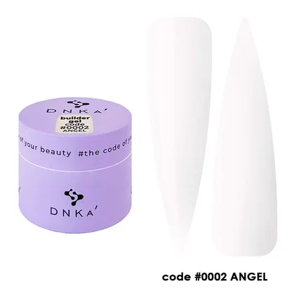 Гель для нарощування нігтів DNKa' Builder Gel #0002 Angel, 15 мл