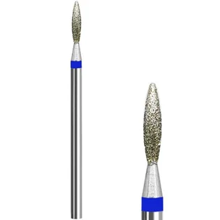 Diamond Drill Bit Mart, Flame, Blue, 2×8 mm
