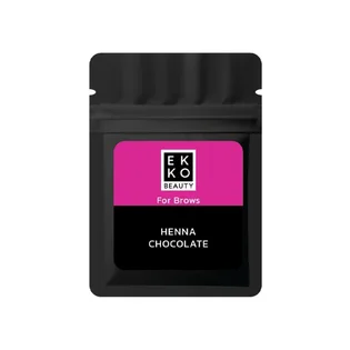 Хна для брів Ekko Beauty, Chocolate, в саше, 7 г