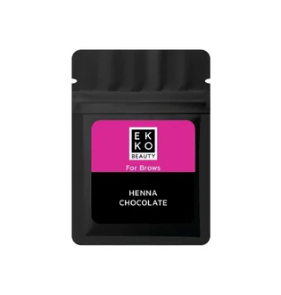 Хна для бровей Ekko Beauty, Chocolate, в саше, 7 г