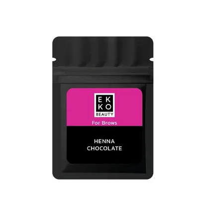 Хна для бровей Ekko Beauty, Chocolate, в саше, 7 г