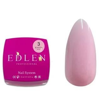Полігель для нарощування нігтів Edlen Poly Gel #03, 15 мл