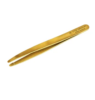 Округлений пінцет для брів CTR Pro-Gold