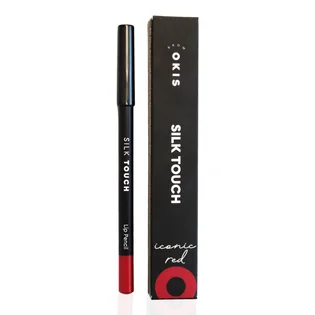 Олівець для губ Okis Silk Touch, Iconic Red