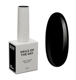 Гель-лак Nails Of The Day, Black, 10 мл