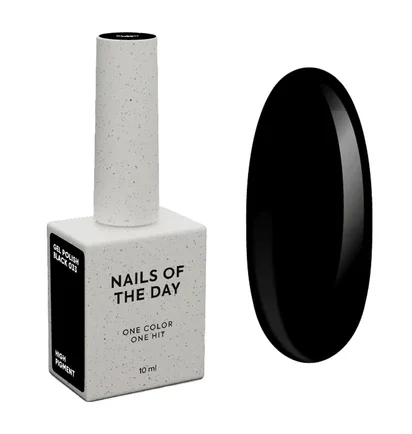 Гель-лак Nails Of The Day, Black, 10 мл