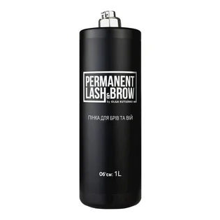 Очищувальна пінка для брів та вій Permanent Lash&Brow, 1000 мл