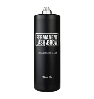 Очищувальна пінка для брів та вій Permanent Lash&Brow, 1000 мл