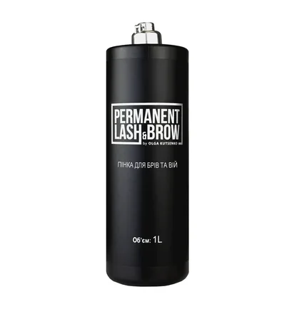 Очищувальна пінка для брів та вій Permanent Lash&Brow, 1000 мл