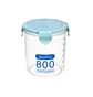 Plastikowy pojemnik z hermetyczną pokrywką, błękitny, 800 ml