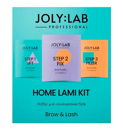 Zestaw do domowej laminacji brwi JolyLab