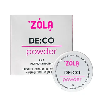 Пудра-деколорант для брів ZOLA DE:CO Powder, 10 г