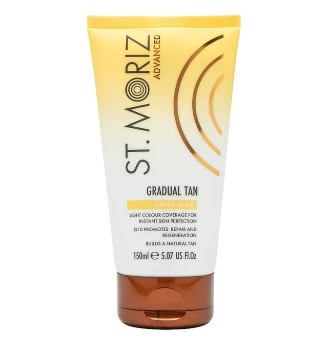 Лосьйон для автозасмаги з антивіковим ефектом St.Moriz Advanced Tinted Gradual Tan Lotion, 150 мл