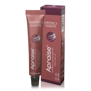 Фарба для брів та вій Apraise Vegan & PPD Free Chestnut #4, 20 мл