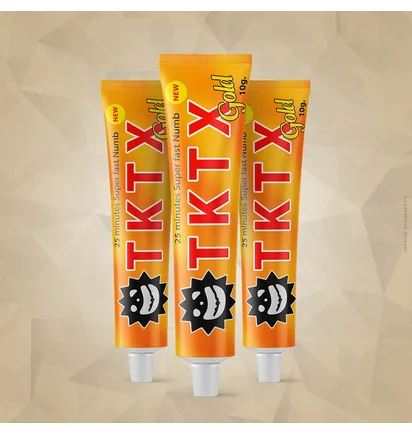 Крем-анестетик TKTX 40%, золотий, 10 г